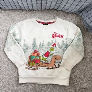 The Grinch Holiday Sweatshirt Toddler size 4T